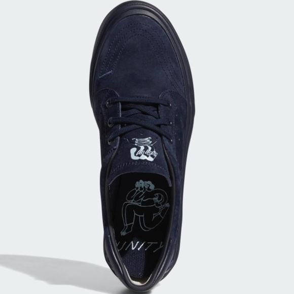 Men’s ADIDAS UNITY sneakers navy size 10 BNIB - Picture 8 of 11